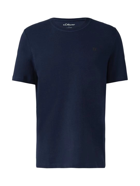 Foto van product T-shirt basic s.Oliver donkergroen