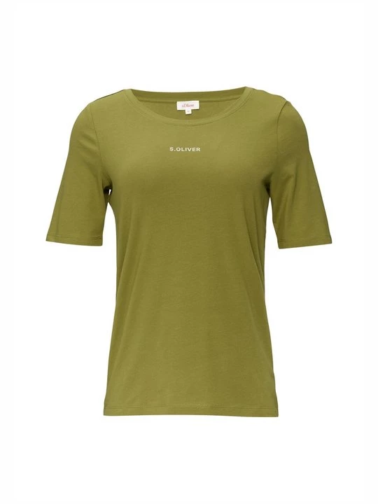 Foto van product T-shirt basic s.Oliver lichtgroen