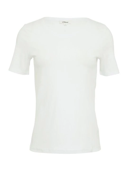 Foto van product T-shirt basic s.Oliver wit
