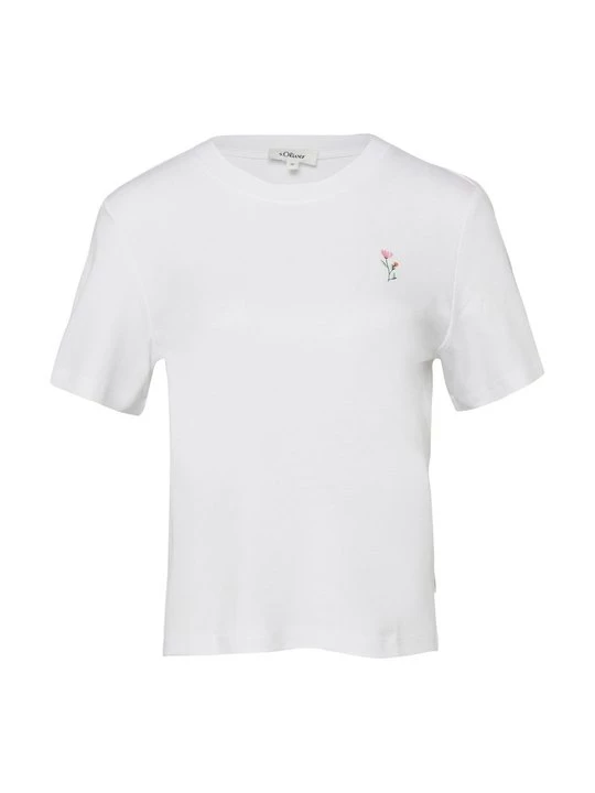 Foto van product T-shirt basic s.Oliver wit