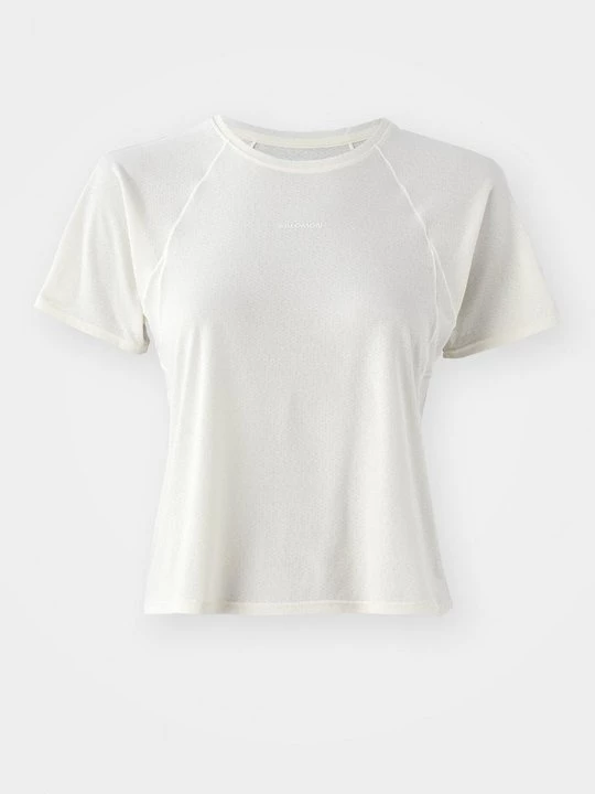 Foto van product T-shirt basic Salomon crème