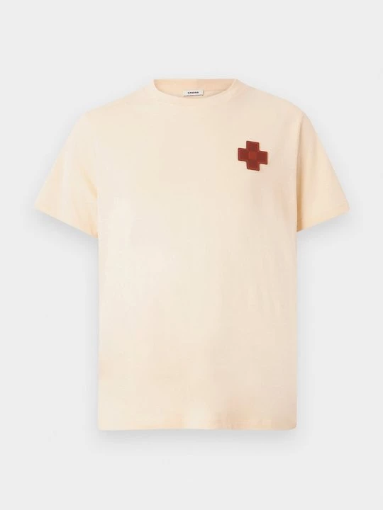 Foto van product T-shirt basic Sandro beżowy