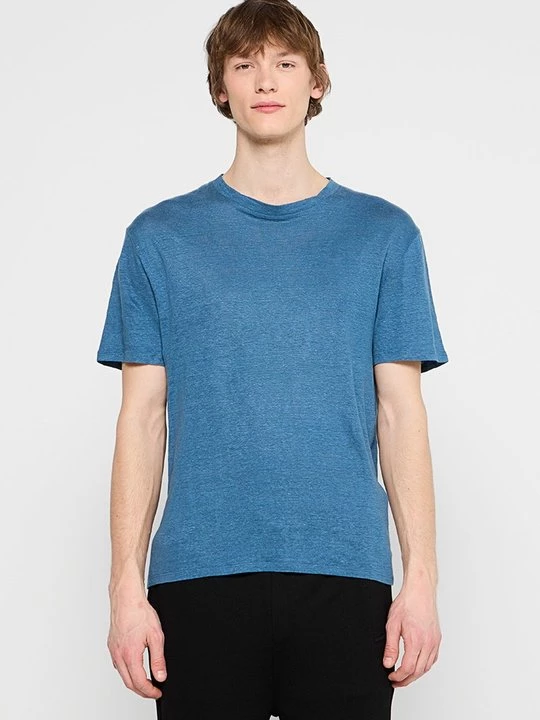 Foto van product T-shirt basic Sandro blauw