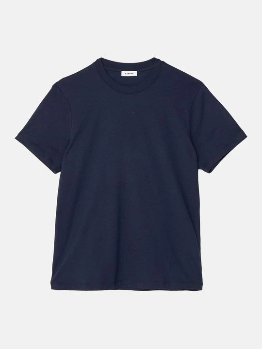 Foto van product T-shirt basic Sandro donkerblauw