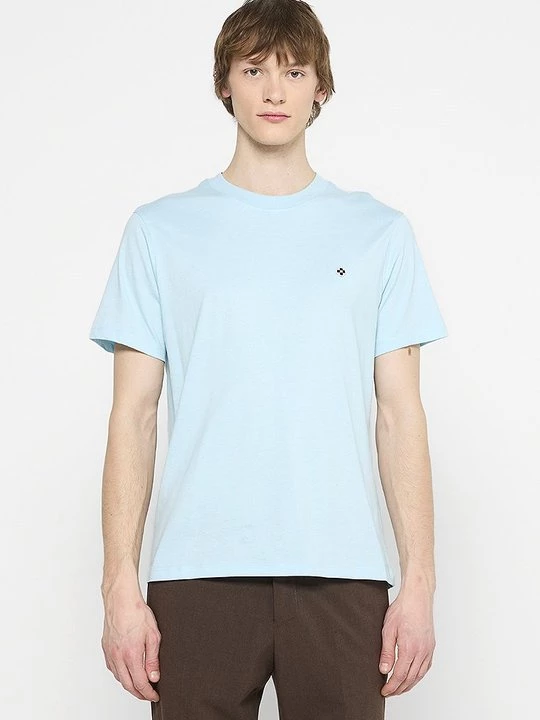 Foto van product T-shirt basic Sandro lichtblauw