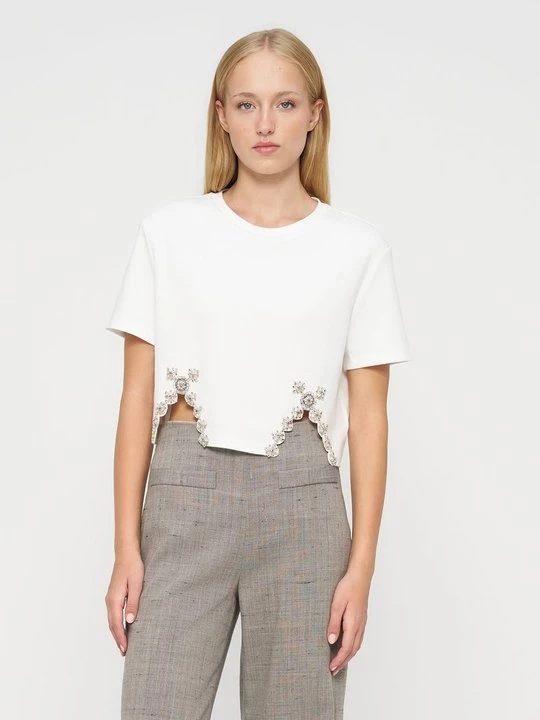 Foto van product T-shirt basic Sandro wit