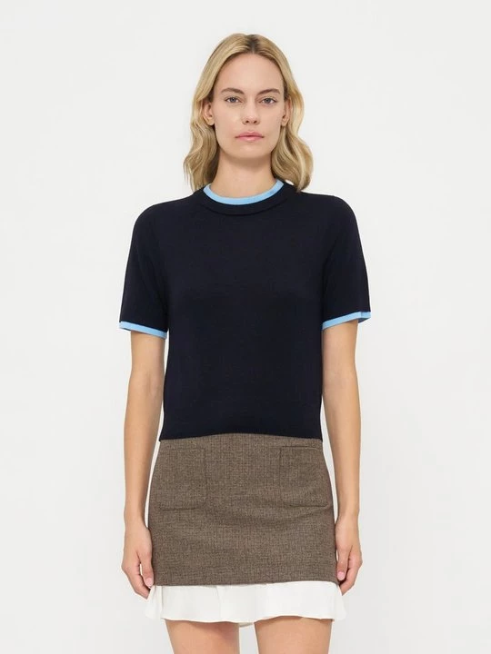 Foto van product T-shirt basic Sandro zwart