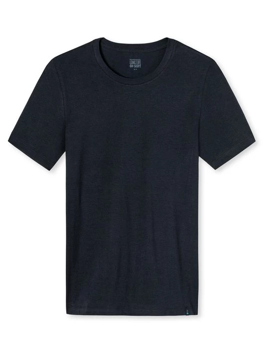 Foto van product T-shirt basic Schiesser zwart
