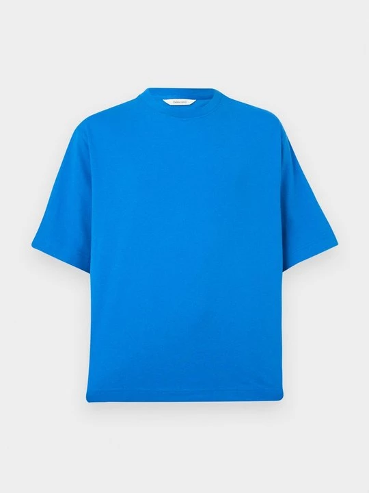 Foto van product T-shirt basic Selected blauw