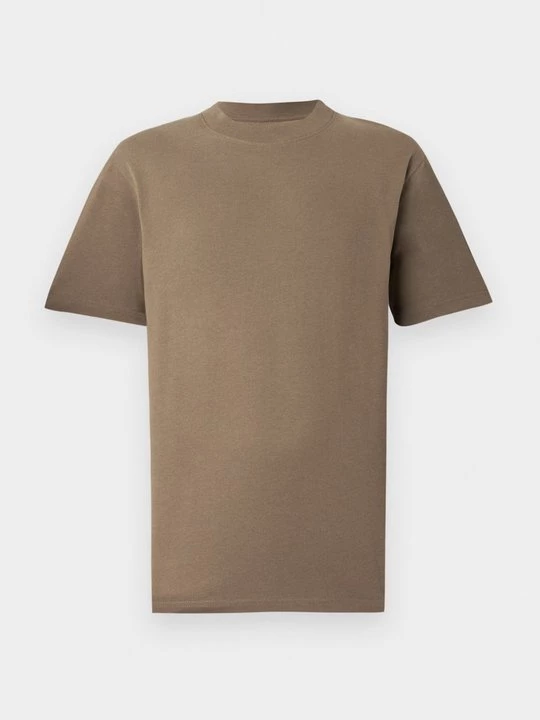 Foto van product T-shirt basic Selected bruin
