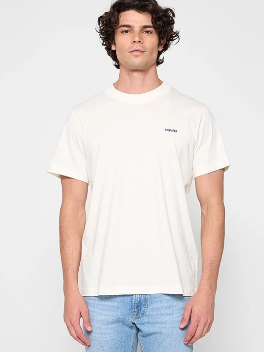 Foto van product T-shirt basic Selected crème