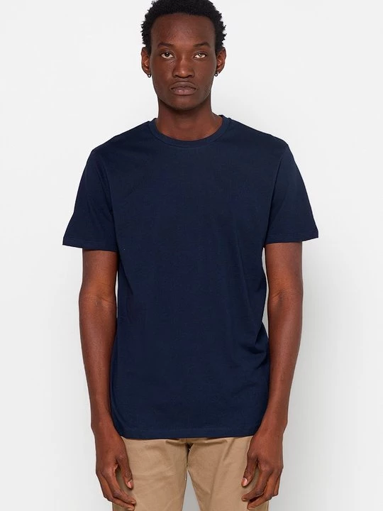 Foto van product T-shirt basic Selected donkerblauw