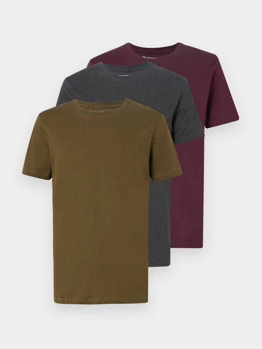 Foto van product T-shirt basic Selected donkergrijs