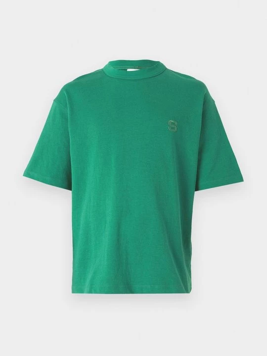 Foto van product T-shirt basic Selected groen