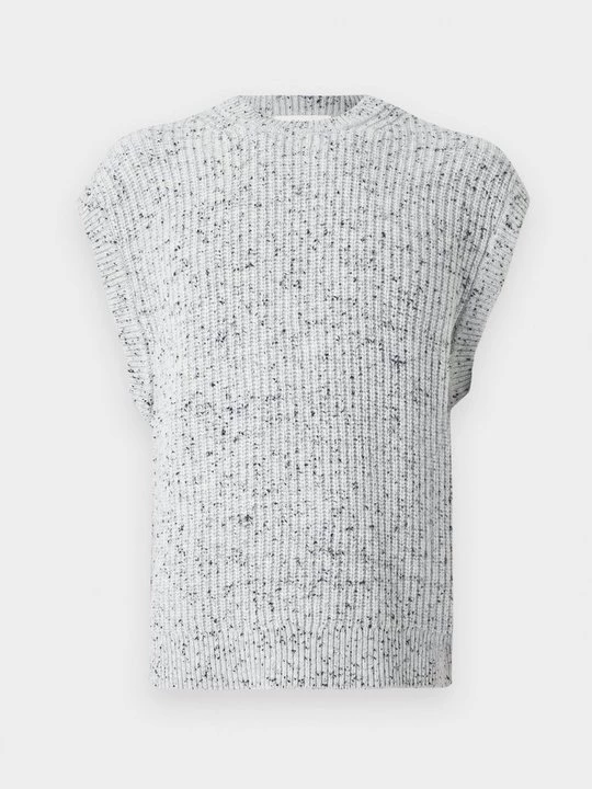 Foto van product T-shirt basic Selected lichtgrijs
