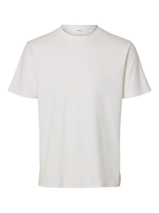 Foto van product T-shirt basic Selected wit