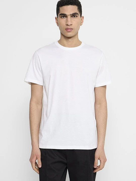 Foto van product T-shirt basic Selected wit