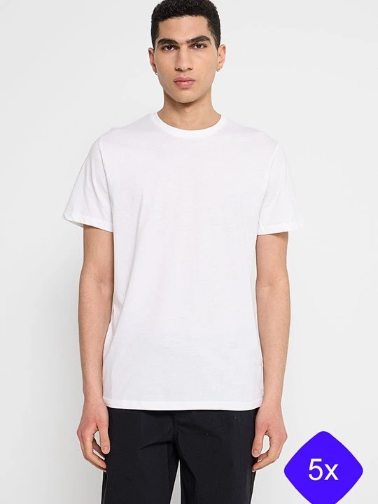 Foto van product T-shirt basic Selected wit