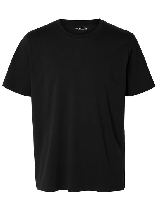 Foto van product T-shirt basic Selected zwart