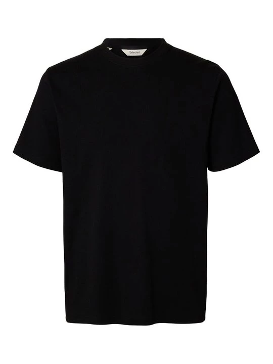 Foto van product T-shirt basic Selected zwart