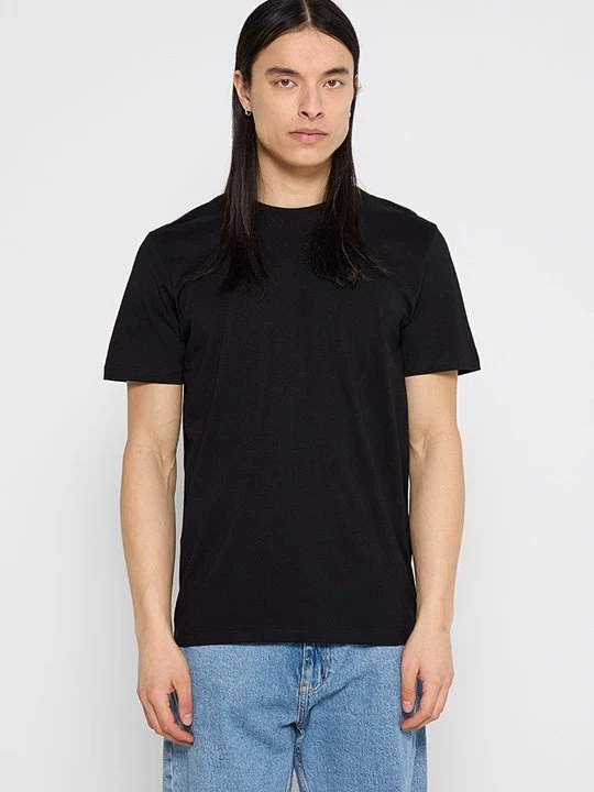 Foto van product T-shirt basic Selected zwart