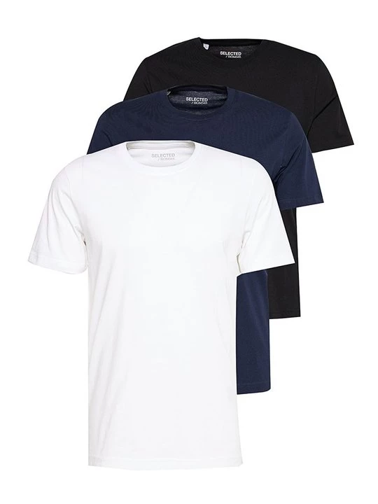 Foto van product T-shirt basic Selected zwart