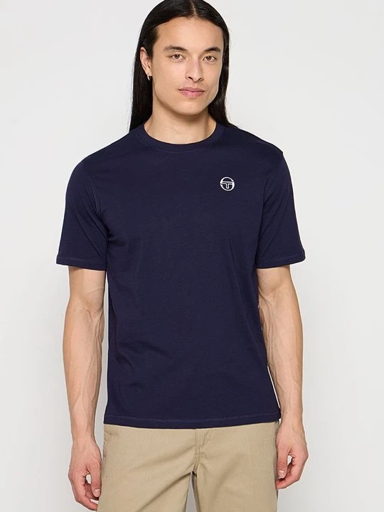 Foto van product T-shirt basic Sergio Tacchini blauw