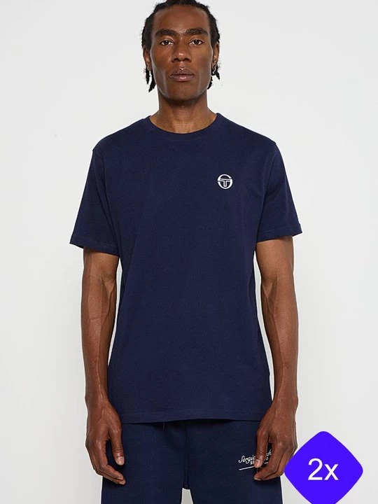 Foto van product T-shirt basic Sergio Tacchini donkerblauw