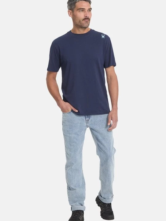 Foto van product T-shirt basic Spyder blauw