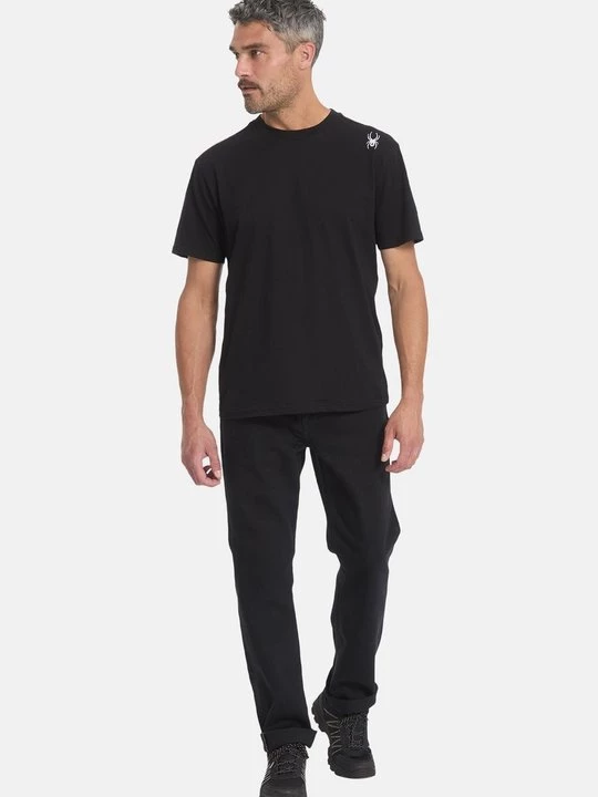 Foto van product T-shirt basic Spyder zwart