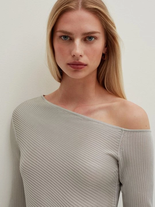 Foto van product T-shirt basic Stefanel groen