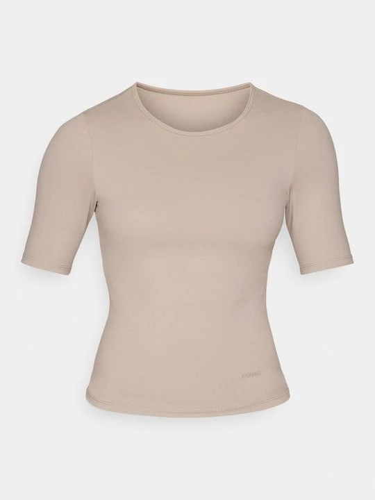 Foto van product T-shirt basic Stronger taupe