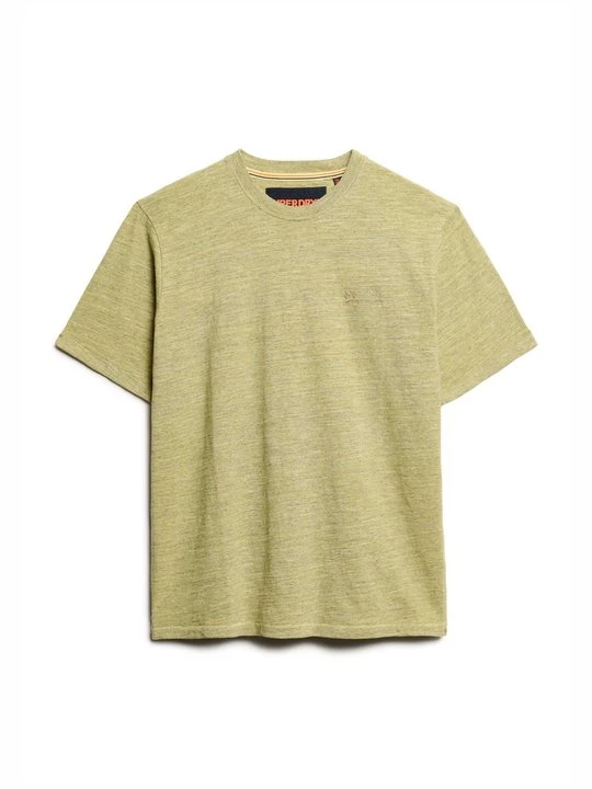 Foto van product T-shirt basic Superdry geel