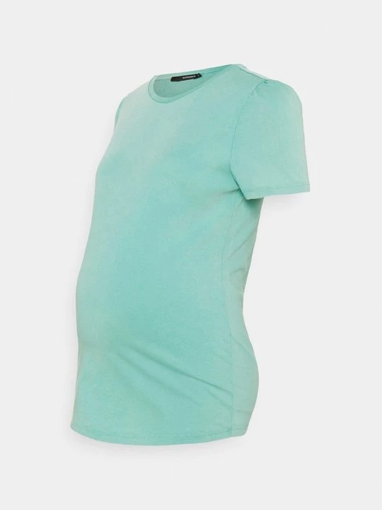 Foto van product T-shirt basic Supermom groen
