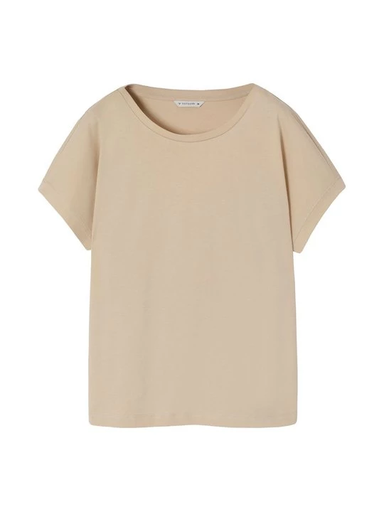 Foto van product T-shirt basic Tatuum beżowy