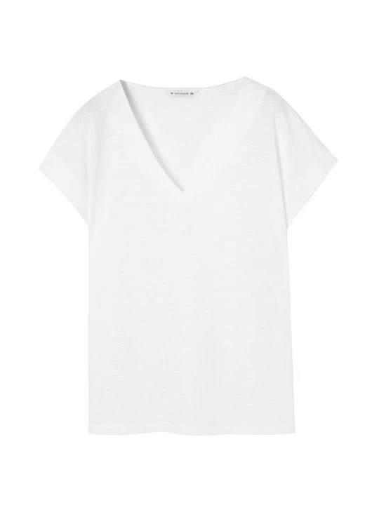 Foto van product T-shirt basic Tatuum crème