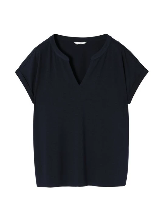 Foto van product T-shirt basic Tatuum donkerblauw