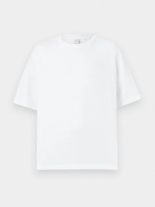 Foto van product T-shirt basic The Tracksuit Club wit