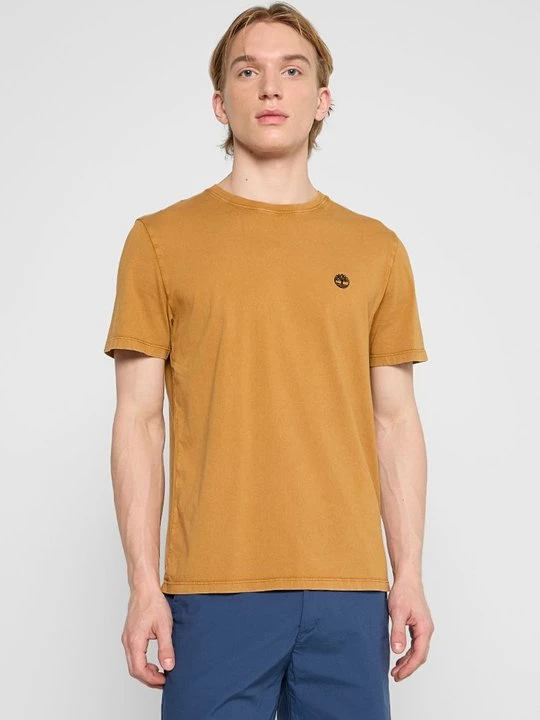 Foto van product T-shirt basic Timberland beżowy