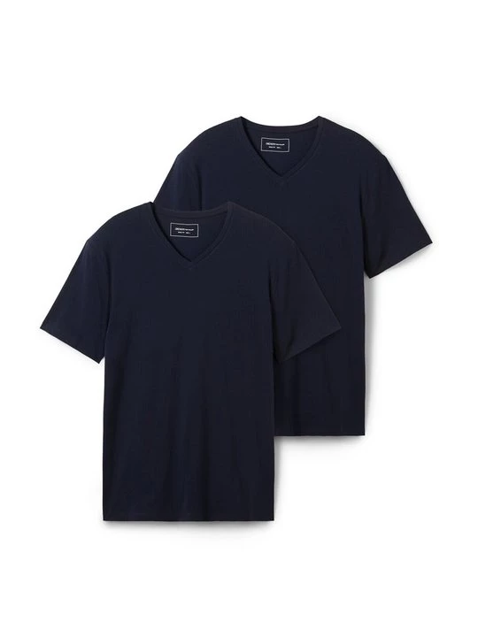 Foto van product T-shirt basic Tom Tailor donkerblauw