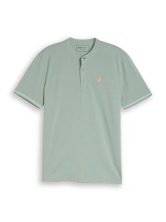 Foto van product T-shirt basic Tom Tailor lichtgroen gemêleerd