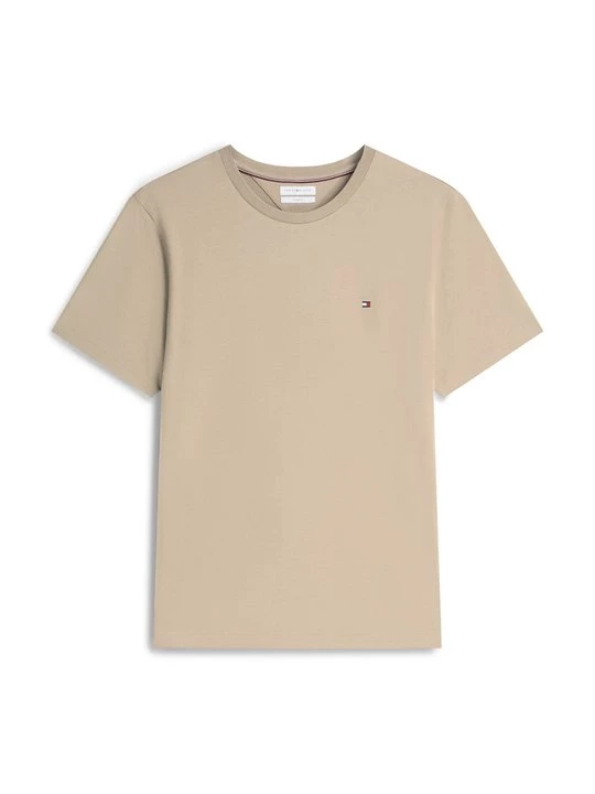 Foto van product T-shirt basic Tommy Hilfiger beżowy