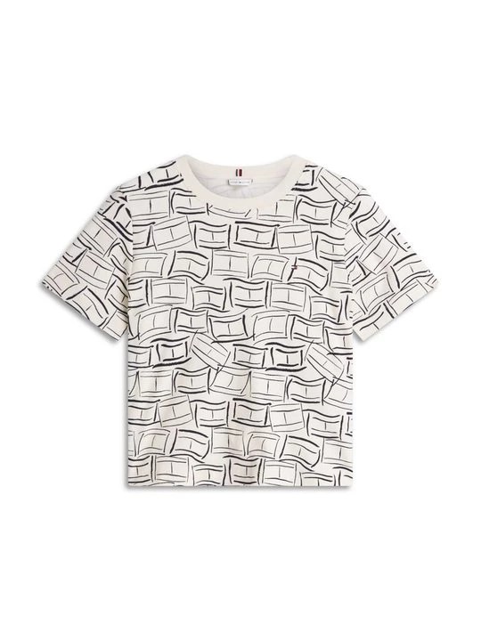 Foto van product T-shirt basic Tommy Hilfiger beżowy