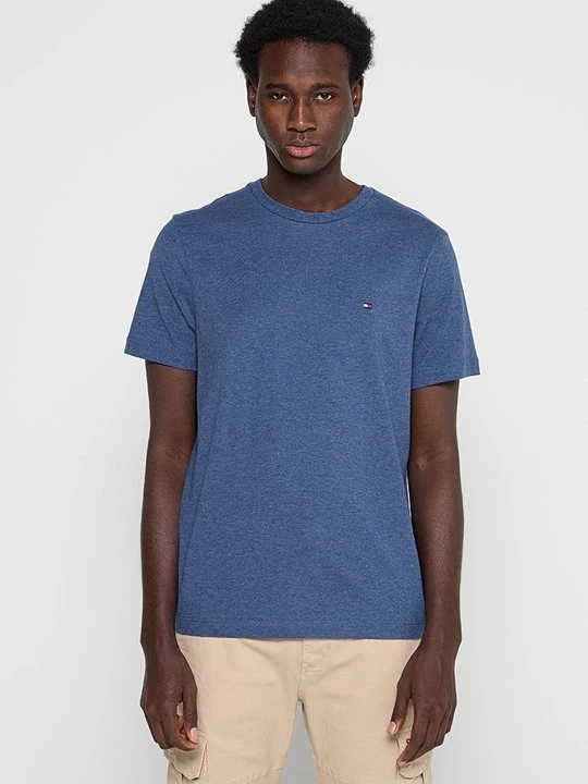 Foto van product T-shirt basic Tommy Hilfiger blauw