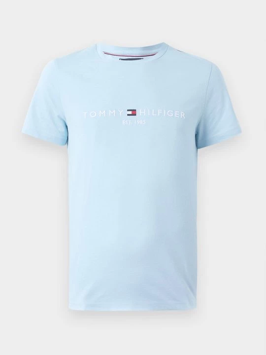 Foto van product T-shirt basic Tommy Hilfiger blauw