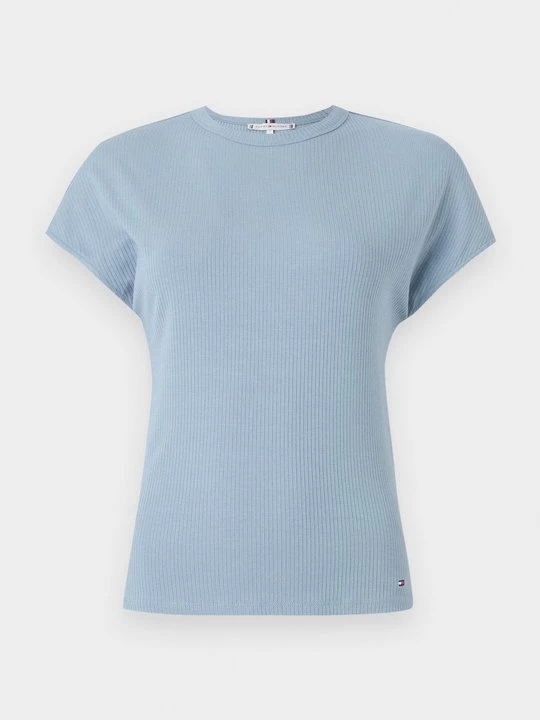 Foto van product T-shirt basic Tommy Hilfiger blauw