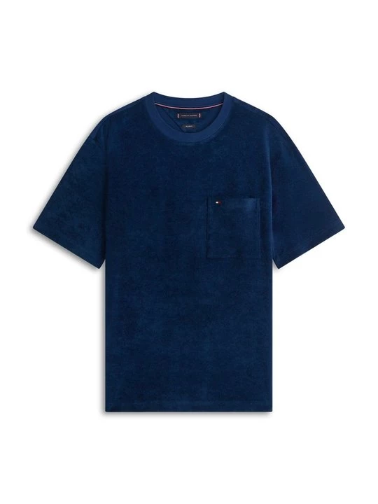 Foto van product T-shirt basic Tommy Hilfiger donkerblauw