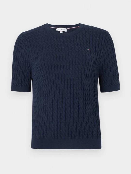 Foto van product T-shirt basic Tommy Hilfiger donkerblauw