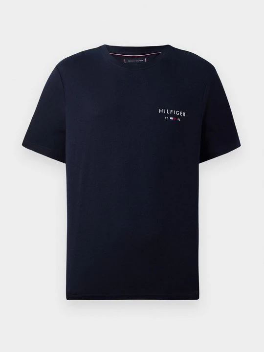 Foto van product T-shirt basic Tommy Hilfiger donkerblauw