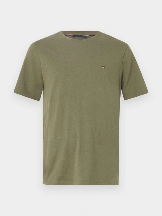 Foto van product T-shirt basic Tommy Hilfiger donkergroen